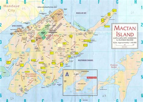 Mactan Island Tourist Map - Mactan Island • mappery