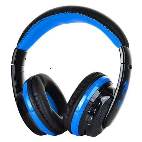 New Bluetooth Headphone Voice Headset w/ Microphone FM/SD Card Headset ...