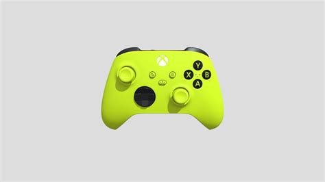 Xbox Wireless Controller Electric Volt - 3D model by D3DIdeal [828ed4c ...