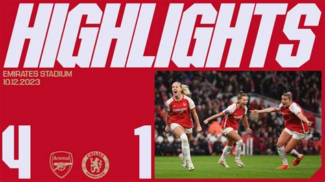 Highlights: Arsenal Women 4-1 Chelsea | Video | News | Arsenal.com