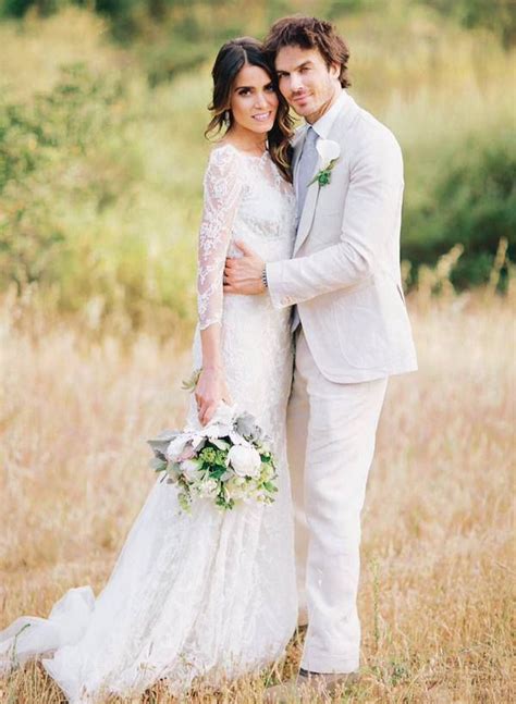 Ian Somerhalder and Nikki Reed Rustic Wedding - EverAfterGuide