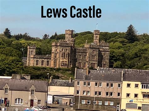 Lews Castle West of the town of Stornoway, Isle of Lewis, Scotland. It ...