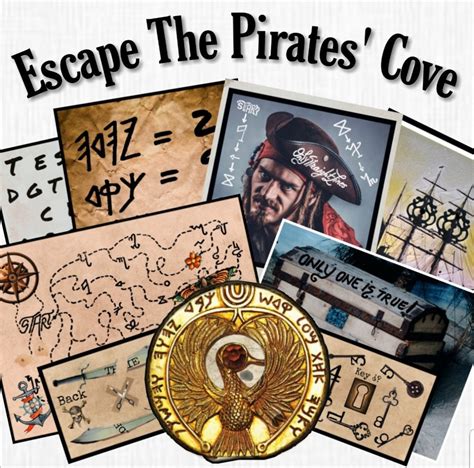 Pirates' Cove Escape Room Printable Game Printable | Etsy