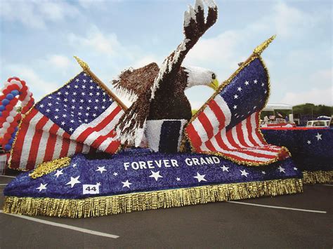 Flags & Eagle Parade Float Create unique 4th of july patriotic parade floats like this one with ...