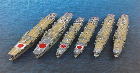 World War II Central: GHQ 1/2400 Naval - Akagi, Kaga, Soryu, Hiryu ...