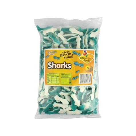 Bulk Gummy Sharks 1kg – The Lolly Shed