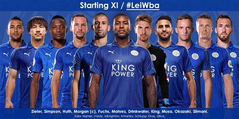 Starting XI's: Leicester v West Brom - ITV News