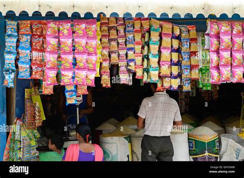 Indian Grocery shop Stock Photo - Alamy