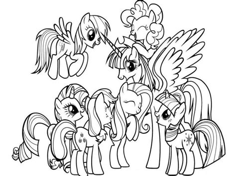 My Little Ponies Coloring Pages