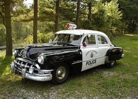 1950 Pontiac police car | Police cars, Old police cars, Police