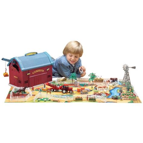 Toy farm sets: Big Barn Playset