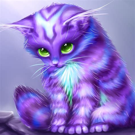 Ide Purrrple Cat