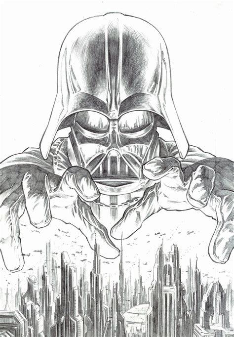 Darth Vader Pencil Drawing At Paintingvalley Com Expl - vrogue.co