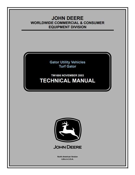 John Deere Gator Utility Vehicles Turf Gator Technical Manual – John ...