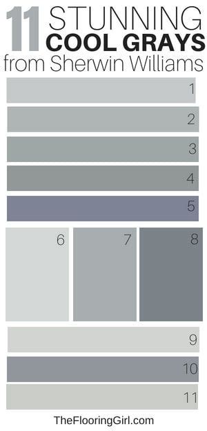 11 Awesome Cool Gray Paint Shades from Sherwin Williams | Sherwin ...