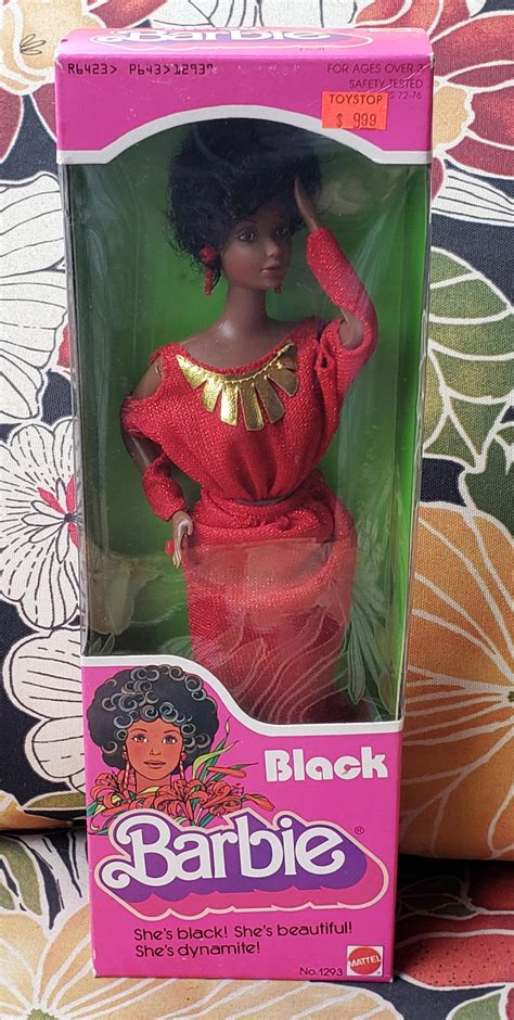 1980 Black Barbie NRFB. First black doll marketed as Barbie herself (vs. a friend doll) : r/Barbie