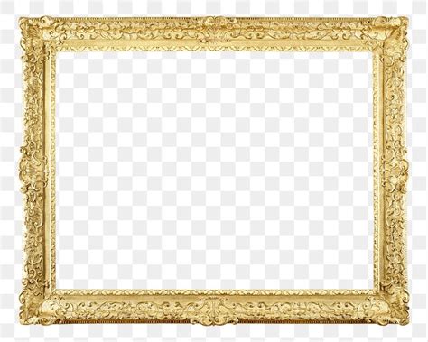 Vintage Gold Frame Png