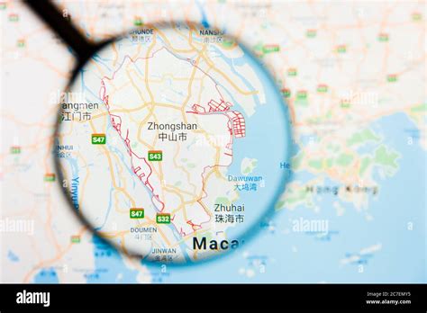 Zhongshan map hi-res stock photography and images - Alamy