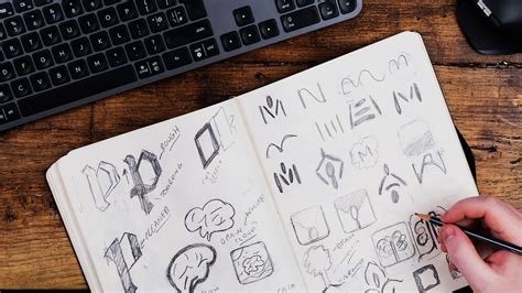 How To Sketch Logo Design Ideas (Professionally) 🚀 - YouTube