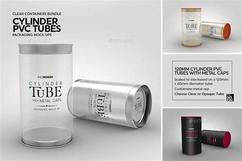 Clear Packaging MockUp BUNDLE | Packaging mockup, Clear container ...