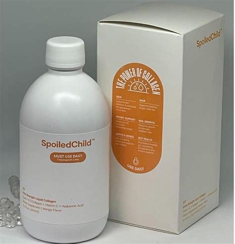 Spoiled Child E27 NEW EXTRA STRENGTH LIQUID COLLAGEN Mango Flavor ...