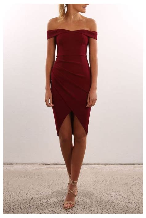 (Maroon Dress For Graduation) - Trick Me Dress Maroon | Women's | Jean Jail | Burgundy Dress ...