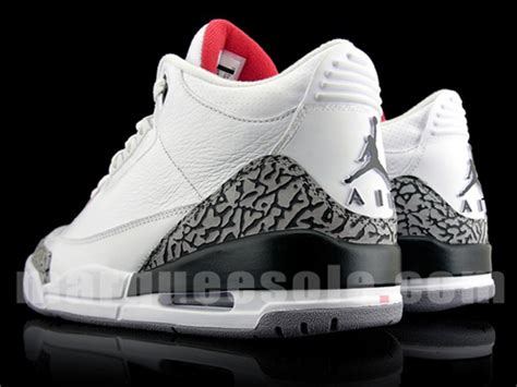 Air Jordan III White /Cement- SneakerFiles