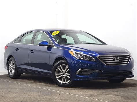 2015 Hyundai Sonata Blue Sedan - The Auto Warehouse