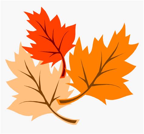 Cartoon Fall Leaves - Transparent Background Fall Clip Art, HD Png Download - kindpng