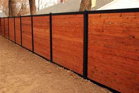 Build a Wood Fence With Metal Posts (That's Actually Beautiful)