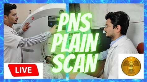 LIVE CT SCAN PNS Plain | PARA NASAL SINUS | #ctscan #radiologytechnologist #gehealthcare - YouTube