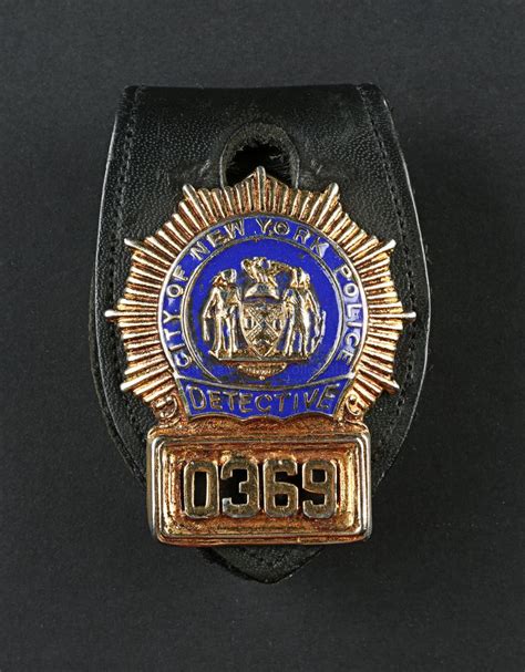 nypd detective badge - Google Search