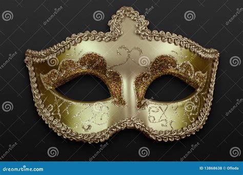 Golden Mask Royalty Free Stock Photos - Image: 13868638