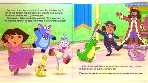 Dora Dance to the Rescue - Storybook for Kids - YouTube