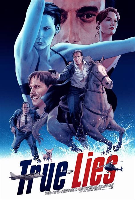 TRUE LIES | Alternative movie posters, True lies movie, Movie posters