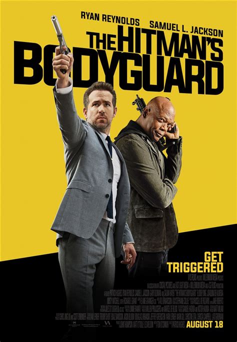 The Hitman's Bodyguard movie large poster.