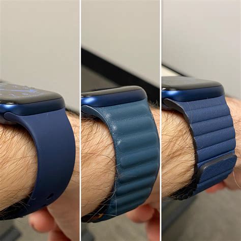 Blue comparison for blue series 6 : AppleWatch