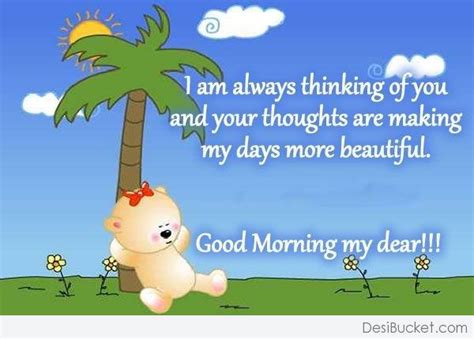 I Am Always Thinking Of You – Good Morning - Good Morning Wishes & Images