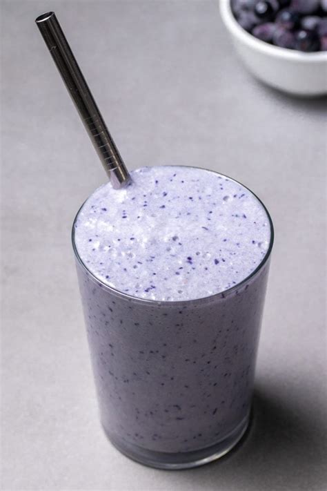 Vegan Blueberry Smoothie (Low-Carb, High-Protein) - Diabetes Strong