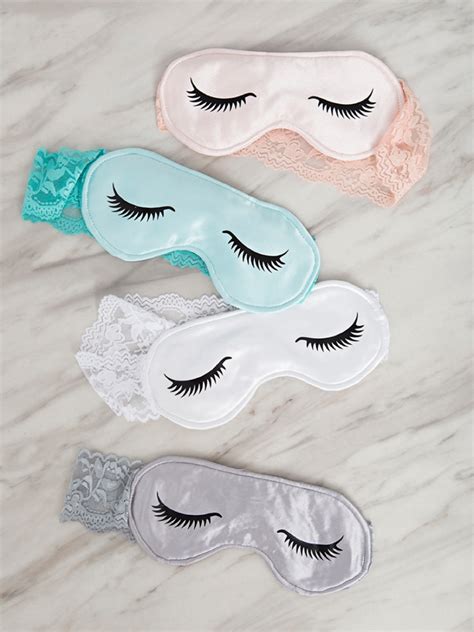 OMG, These DIY Bridal Sleep Masks Are Everything!