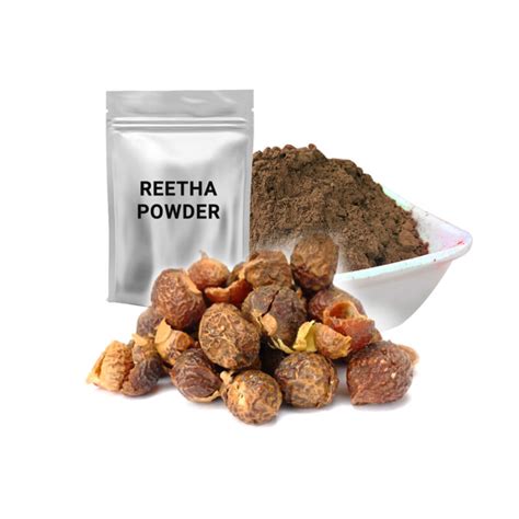 Reetha (Soapnut) Powder - Leela Organic Herbal