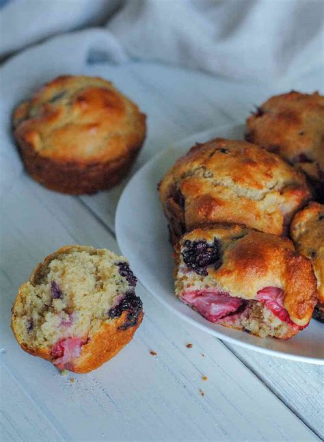 Mixed Berry Muffins - Never Any Thyme