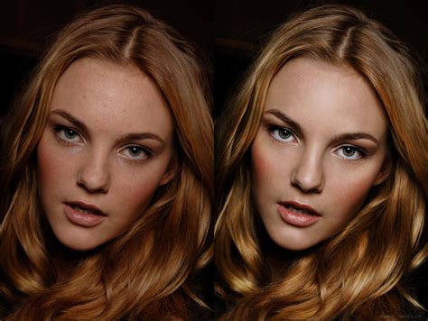 retouching practice - before and after by Dradise on DeviantArt