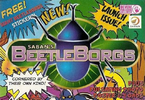 Boys Adventure Comics: Beetleborgs comic