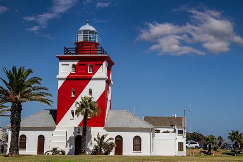 Green Point Lighthouse in the city Cape Town