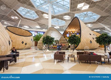 Baku Heydar Aliyev Airport editorial image. Image of design - 101379395