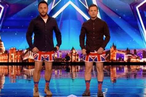 Britain's Got Talent 2017: Ant and Dec strip down to their boxers ...