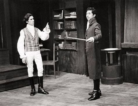 Om Puri & Naseeruddin Shah Here during one of the plays at NSD. For ...