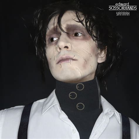 Edward Scissorhands Makeup Artist | Saubhaya Makeup