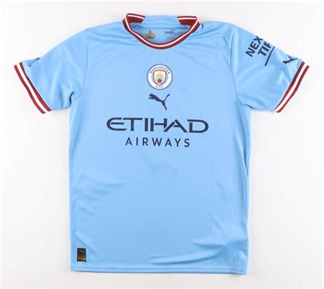 Erling Haaland Signed Manchester City Jersey (Beckett) | Pristine Auction